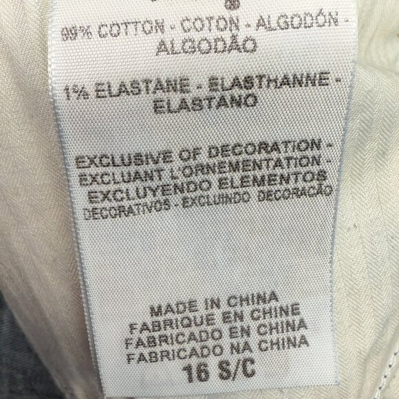 NWT Women's LEVI'S Bold‎ Curve Classic Slim Leg Jeans- Size 16S/33 - Picture 12 of 15